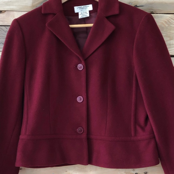 VINTAGE ROTH LECOVER CA Wool Blend Jacket Size 12P - Picture 2 of 7